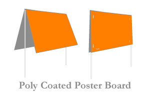 Poly Coated Campaign Signs