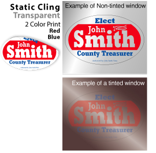 Campaign on Static Cling from RunandWin.com
